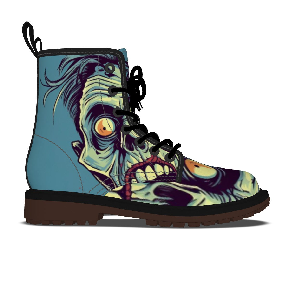 All-Over Print Men's Martin Short Boots