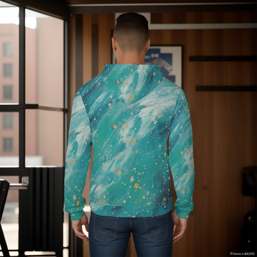 All-Over Print Men's Pullover Hoodie