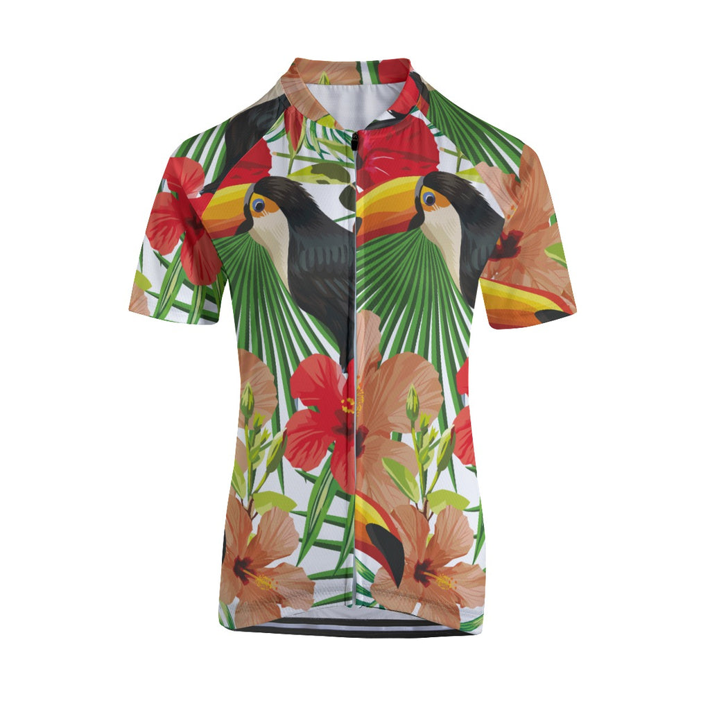 All-over Print  Women's Raglan Cycling Jersey
