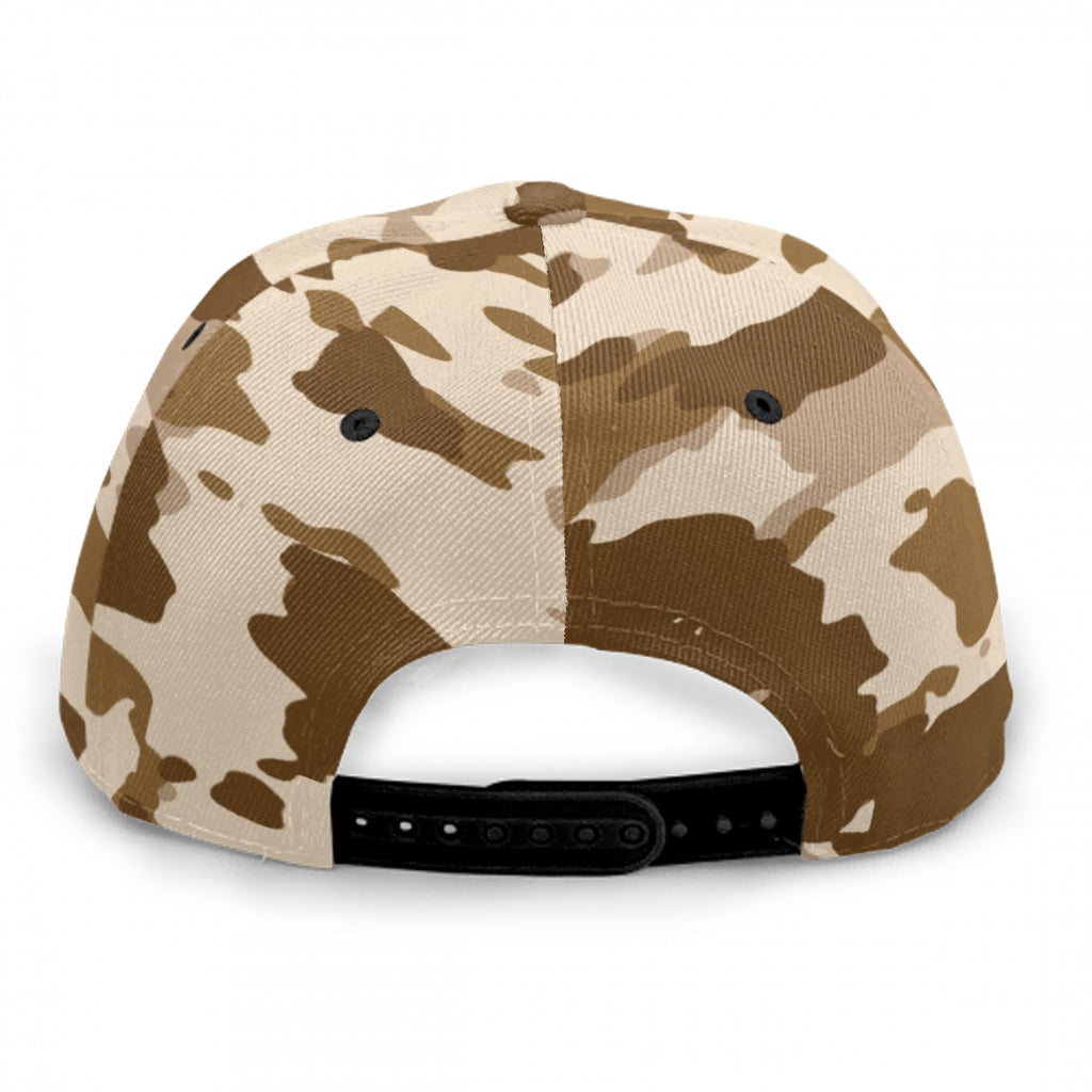 Baseball Cap With Flat Brim
