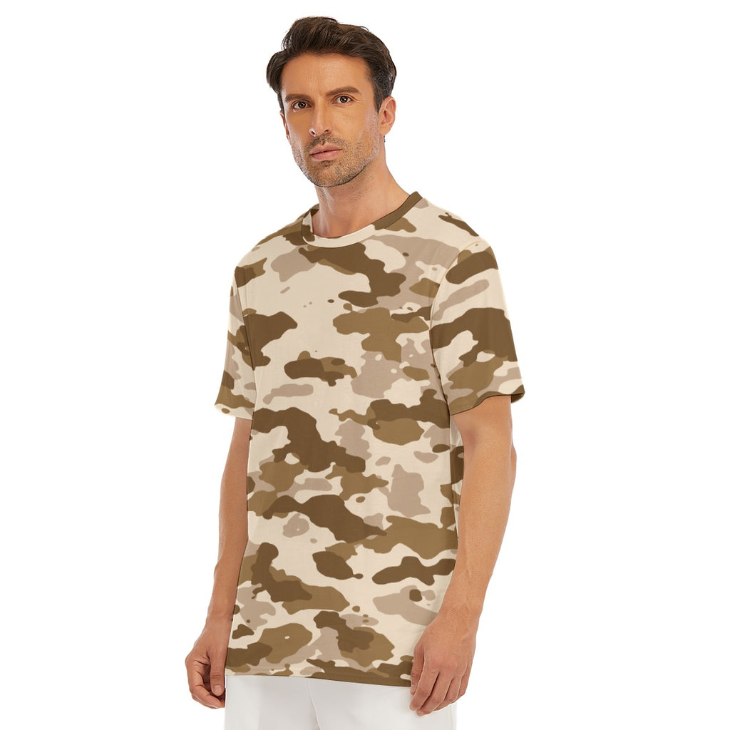 All-Over Print Men's O-Neck T-Shirt | 190GSM Cotton