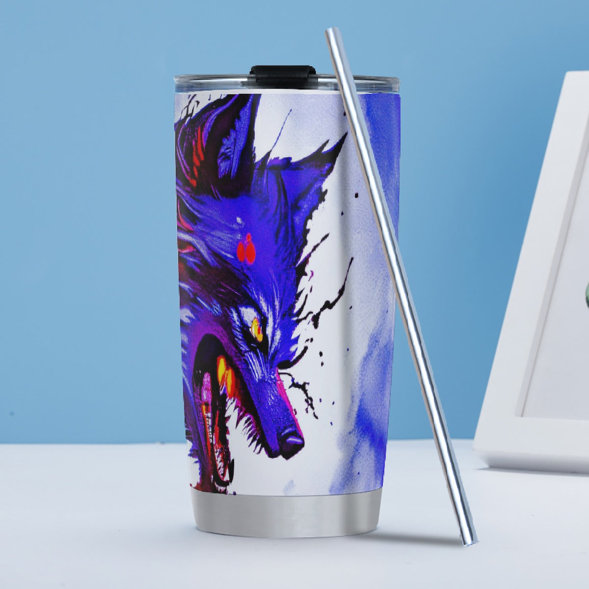Tumbler 20oz (with Straw)