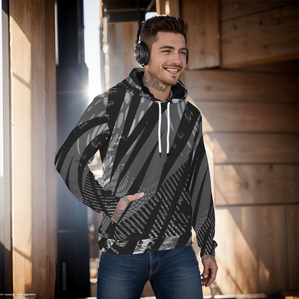 All-Over Print Men's Pullover Hoodie