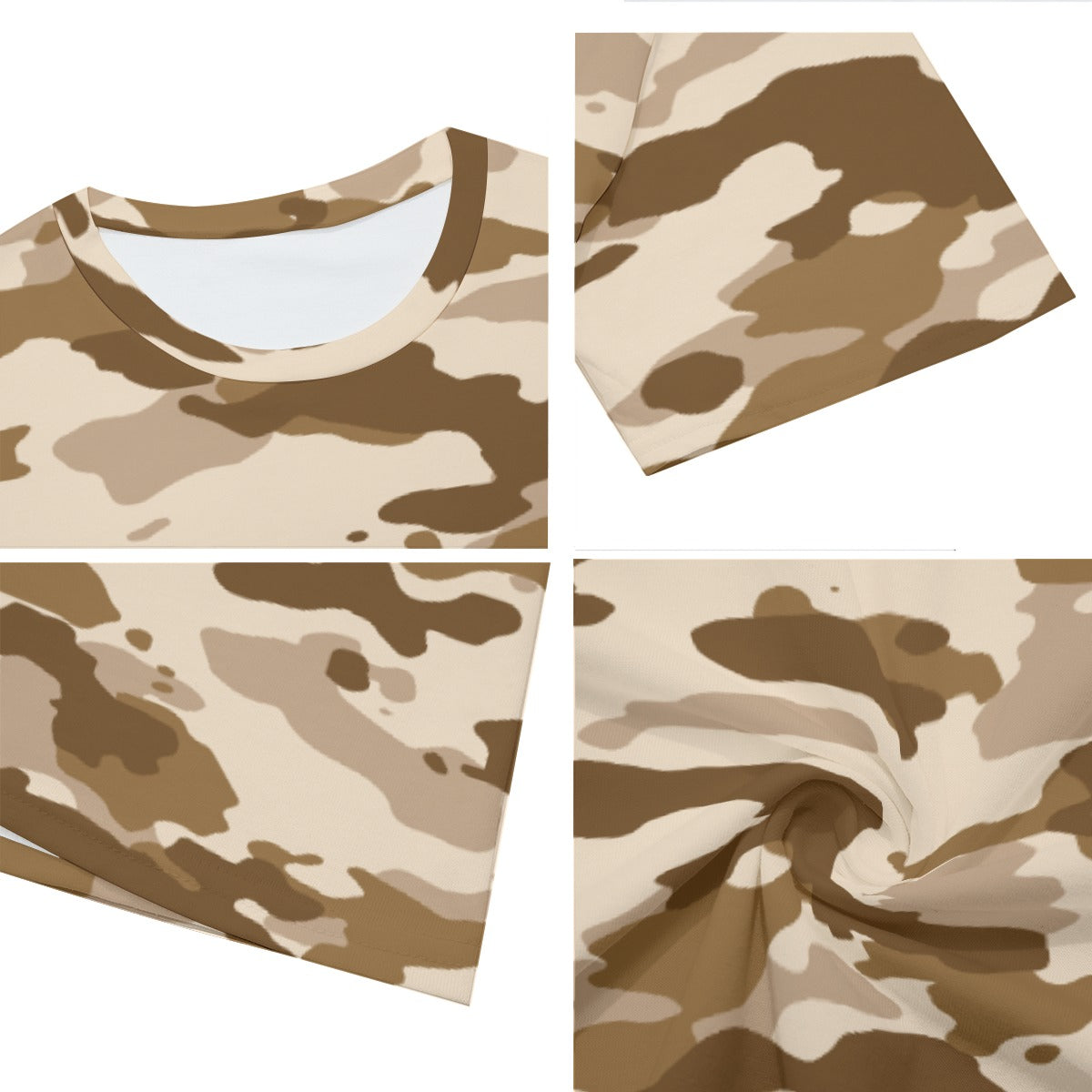 All-Over Print Men's O-Neck T-Shirt | 190GSM Cotton