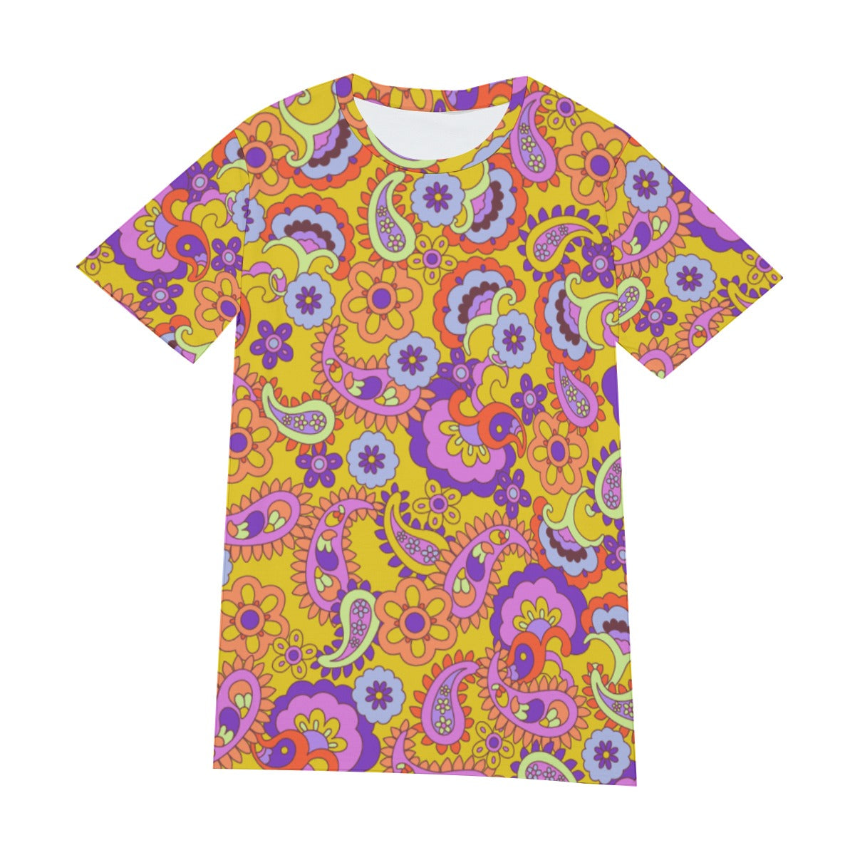 All-Over Print Men's O-Neck T-Shirt | 190GSM Cotton