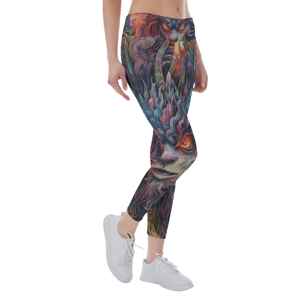 All-Over Print Women's Yoga Leggings