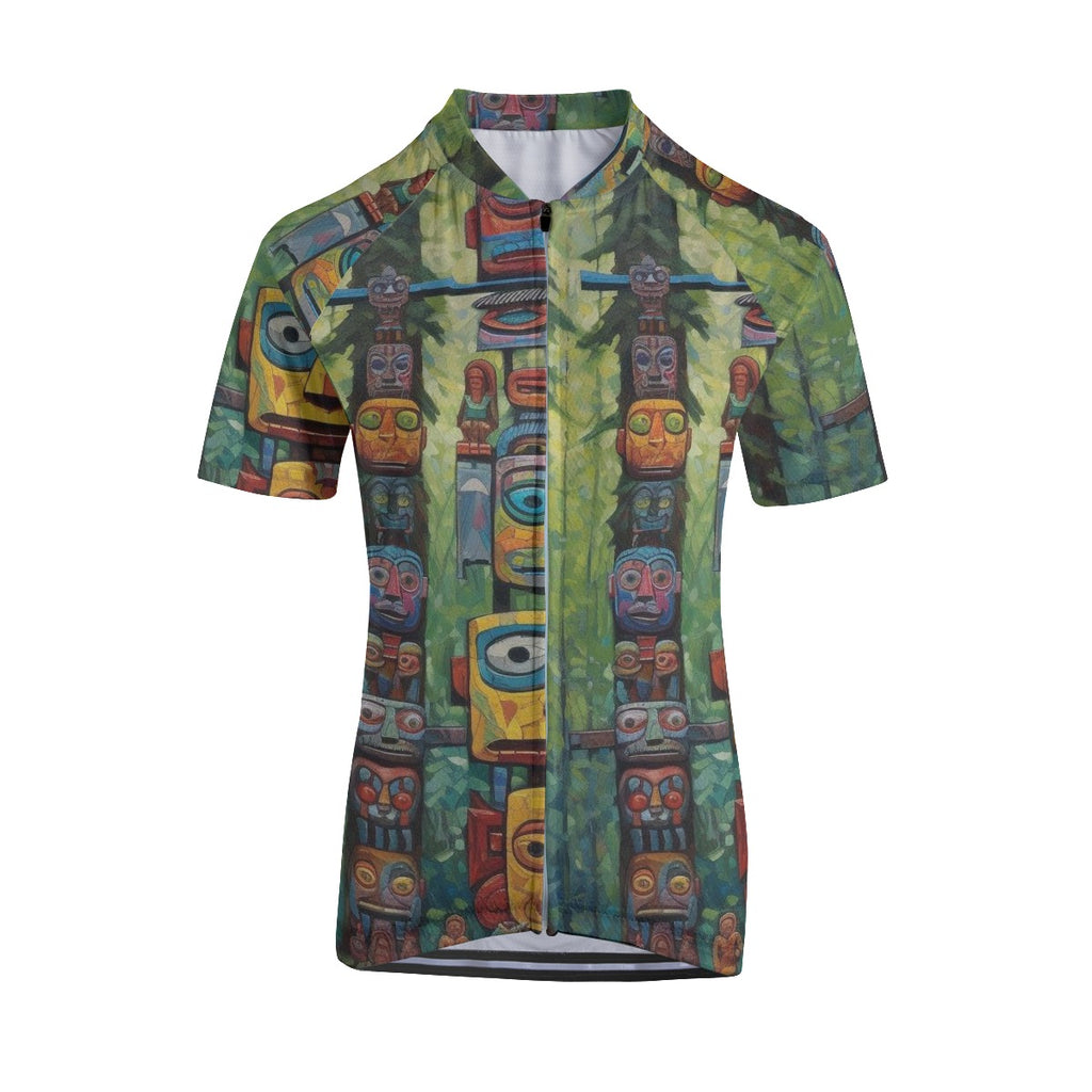 All-over Print  Women's Raglan Cycling Jersey