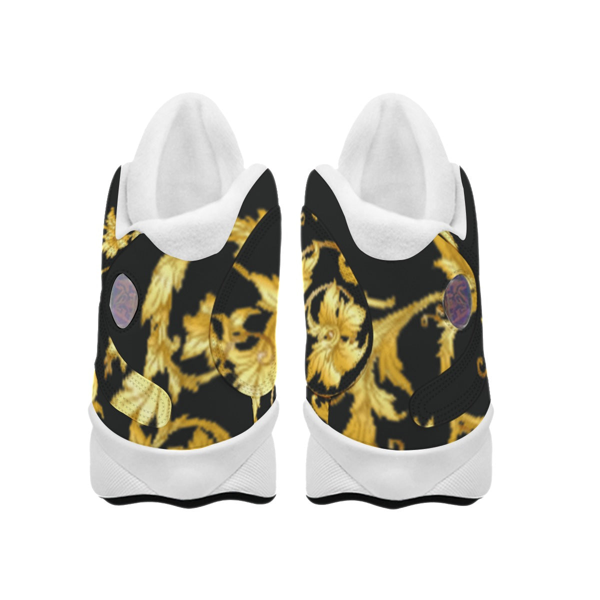 Men's Curved Basketball Shoes With Thick Soles