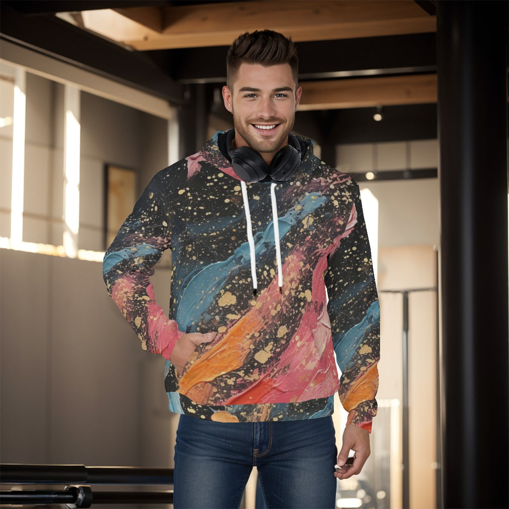 All-Over Print Men's Pullover Hoodie