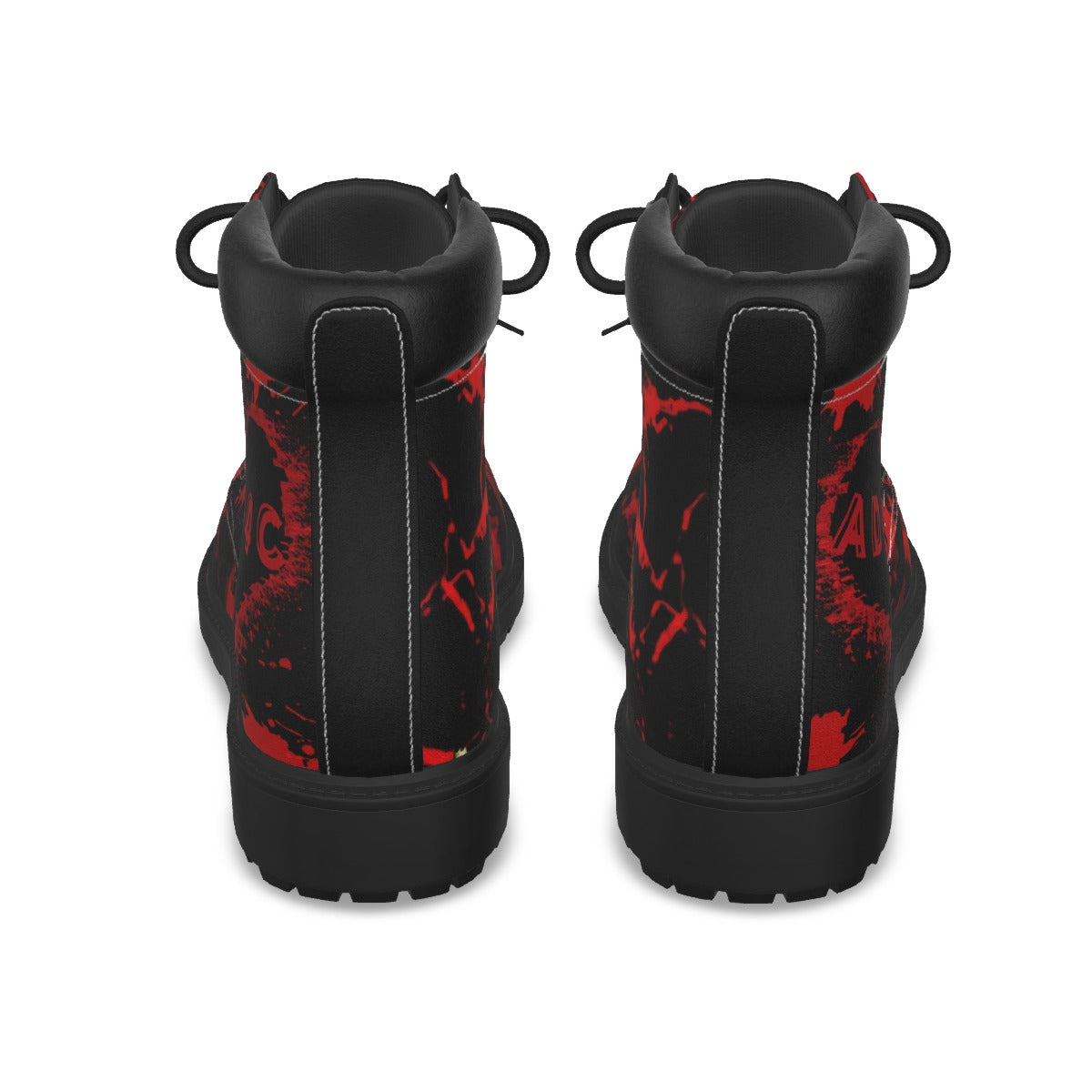 All-Over Print Men's Short Boots
