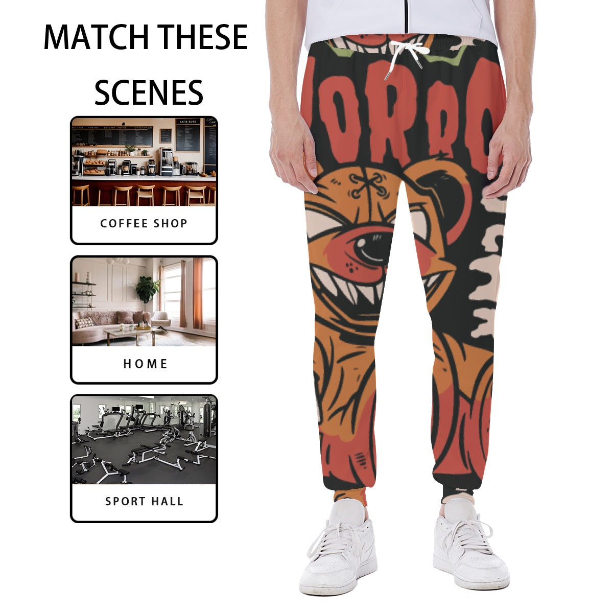 All-Over Print Men's Sweatpants