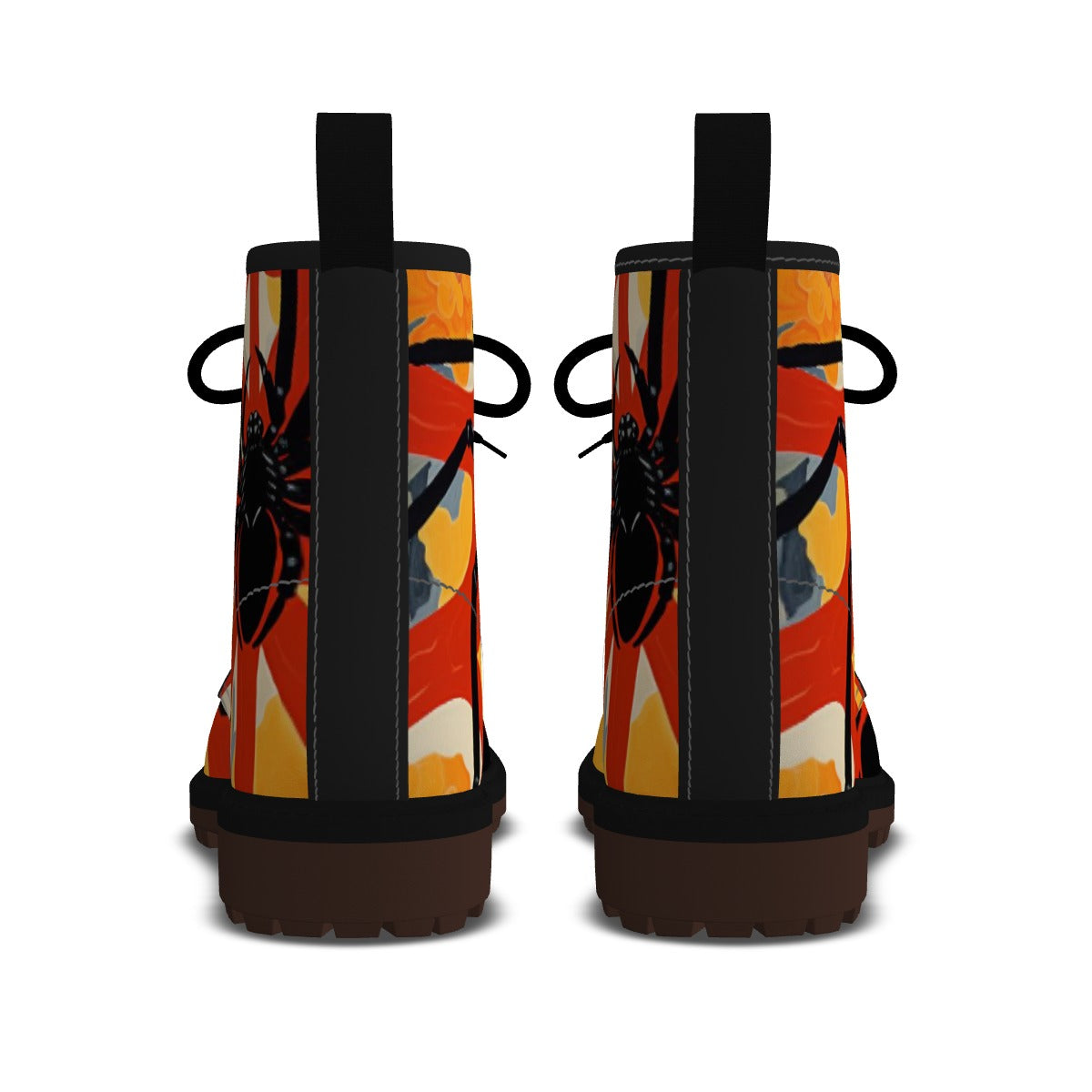 All-Over Print Men's Martin Short Boots