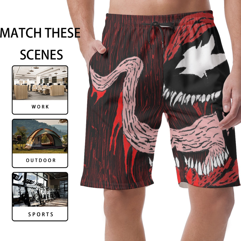 All-Over Print Men's Short Pants