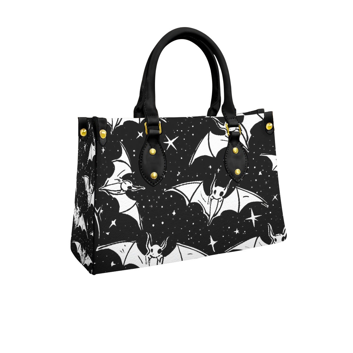 Women's Tote Bag With Black Handle