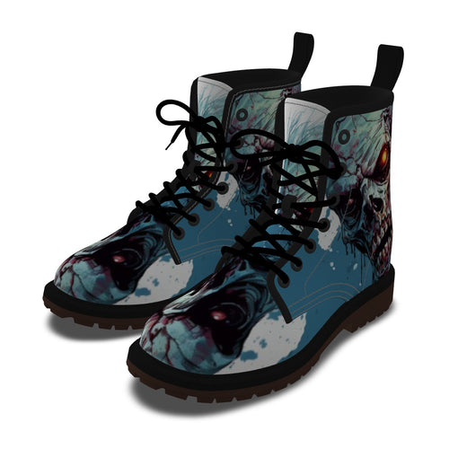 All-Over Print Men's Martin Short Boots