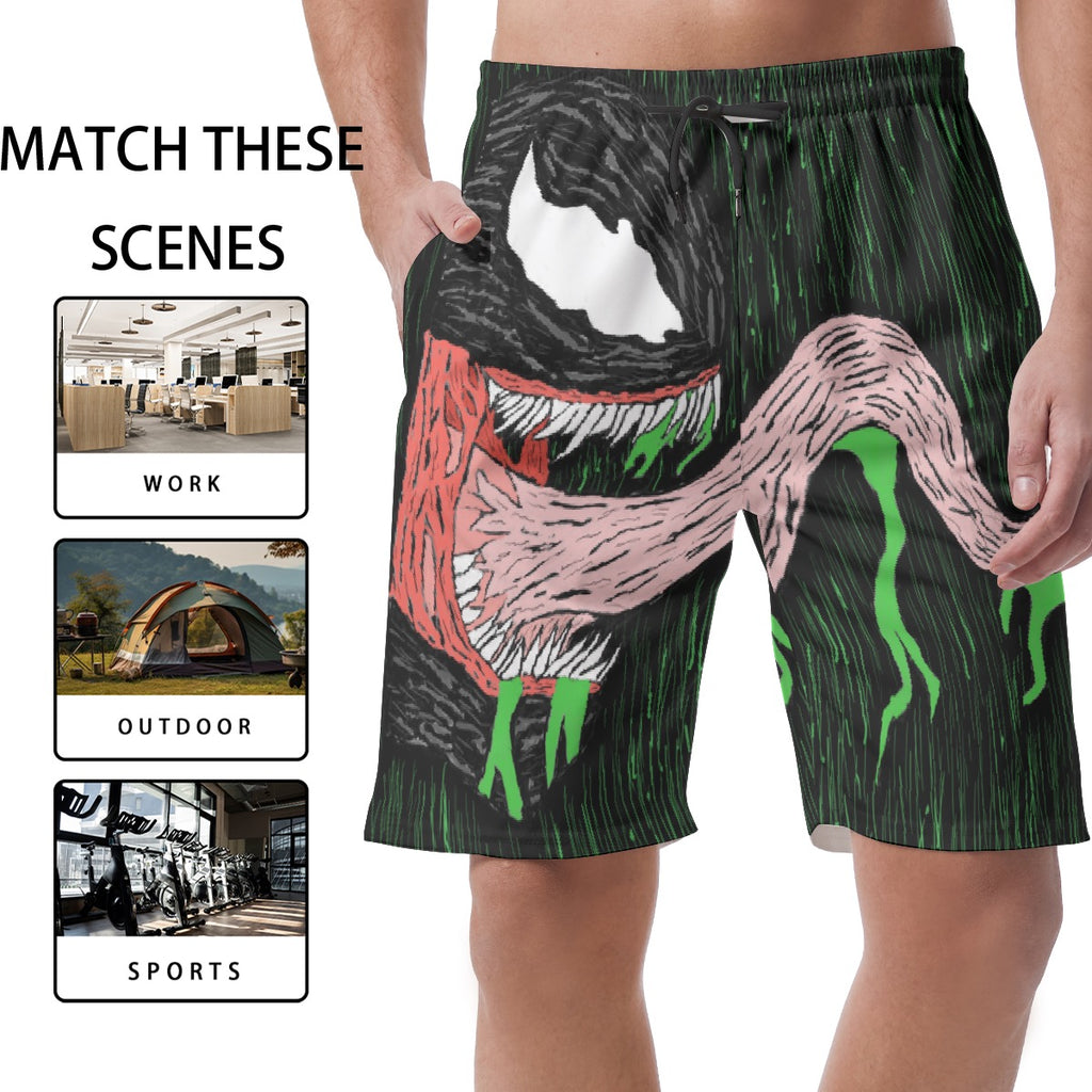 All-Over Print Men's Short Pants