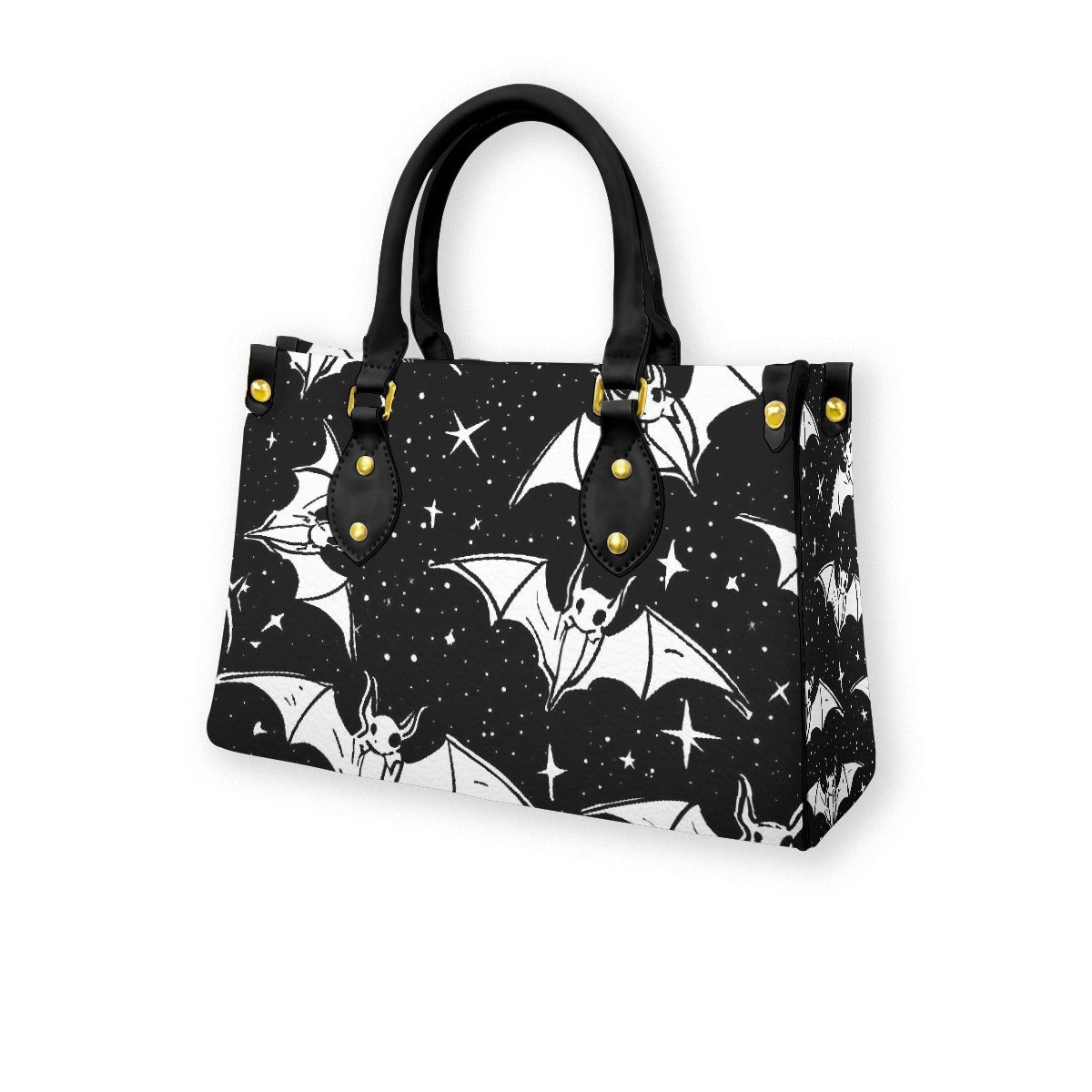 Women's Tote Bag With Black Handle