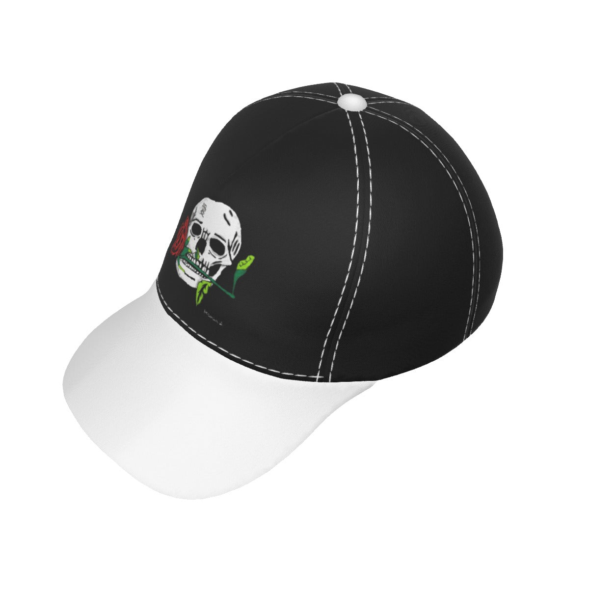 All-Over Print Peaked Cap