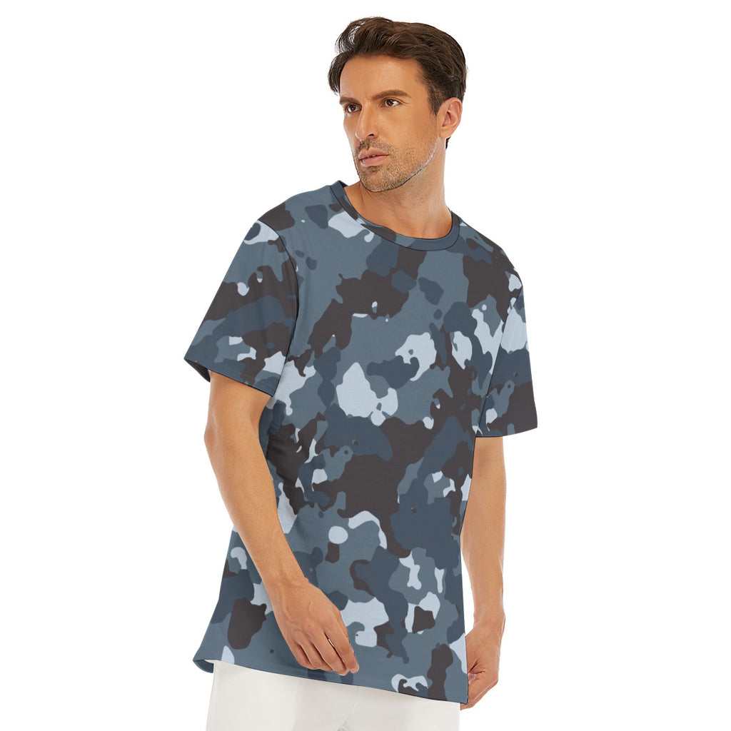 All-Over Print Men's O-Neck T-Shirt | 190GSM Cotton