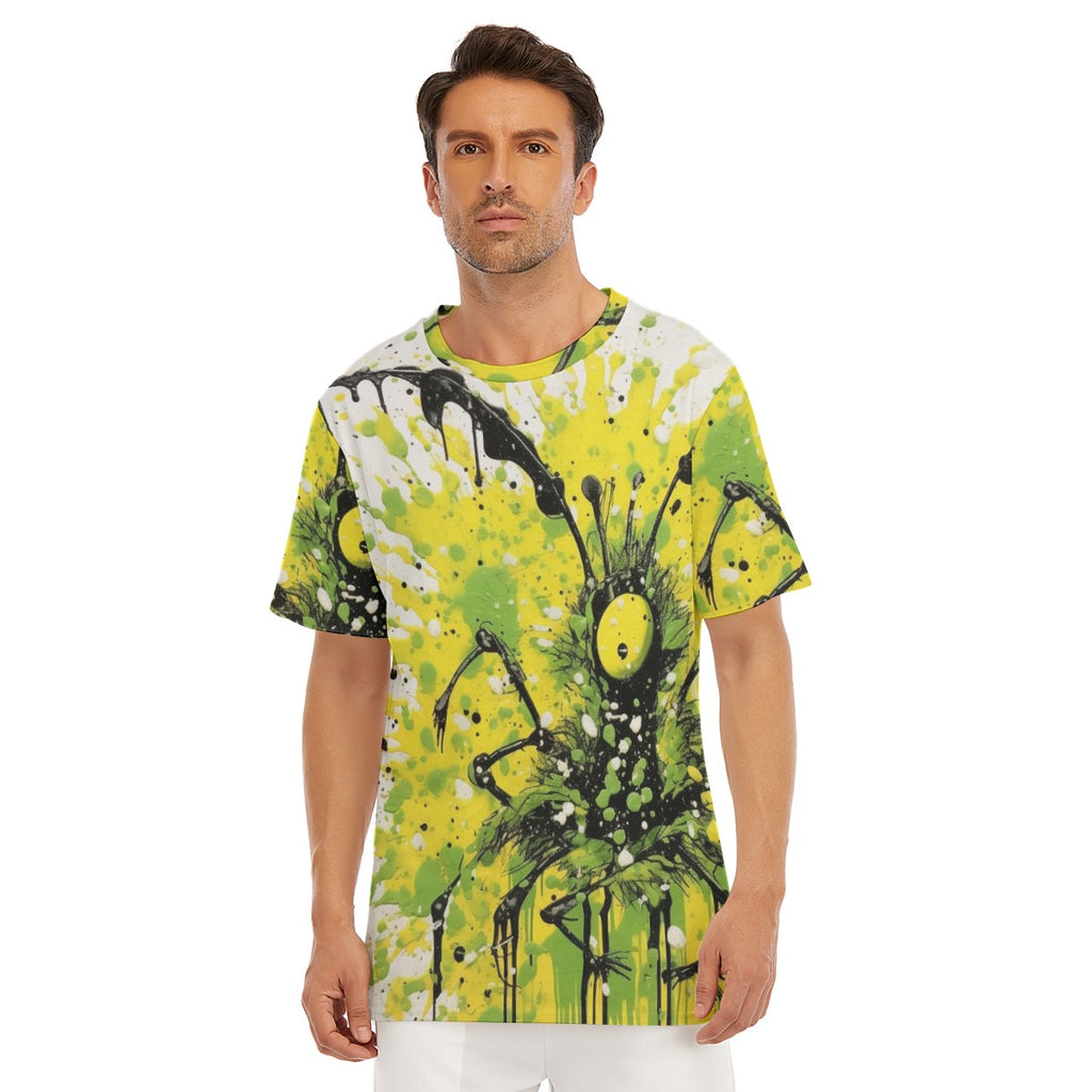 All-Over Print Men's O-Neck T-Shirt | 190GSM Cotton