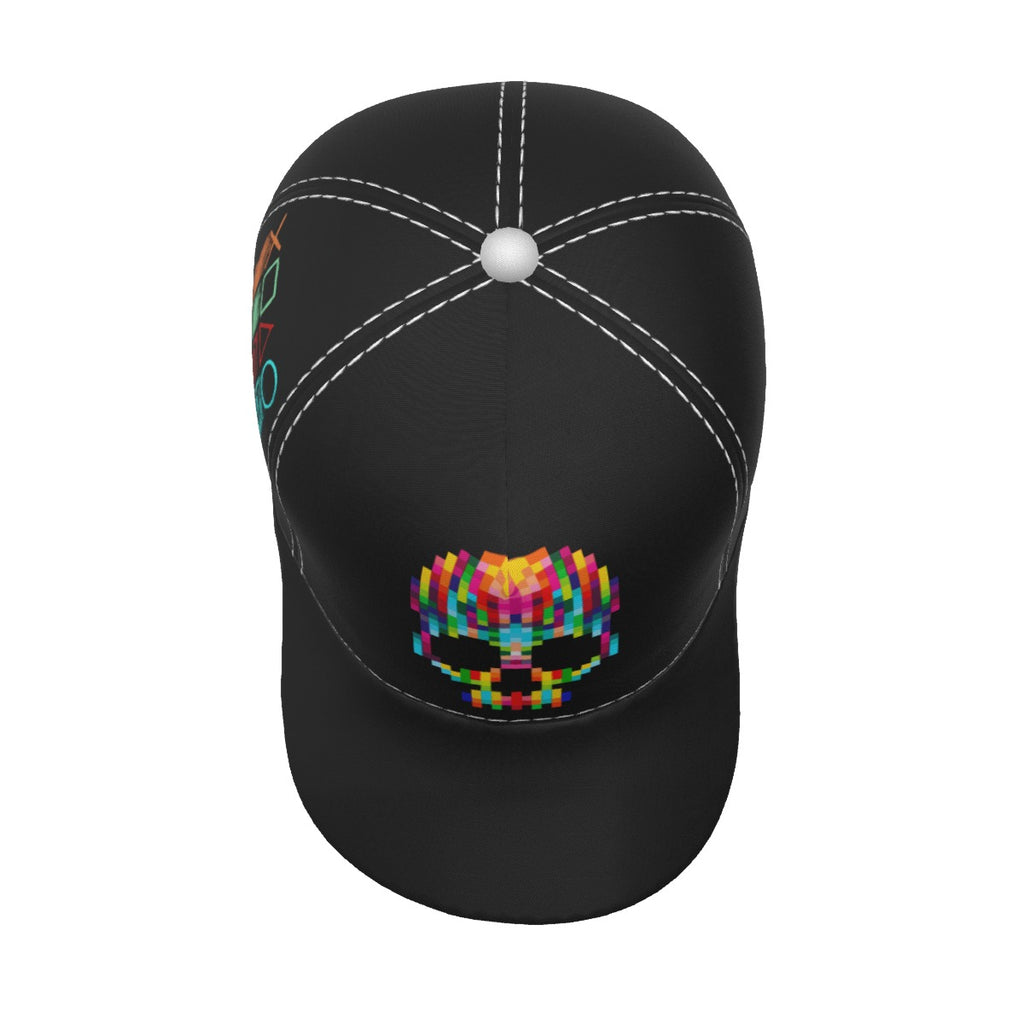 All-Over Print Peaked Cap