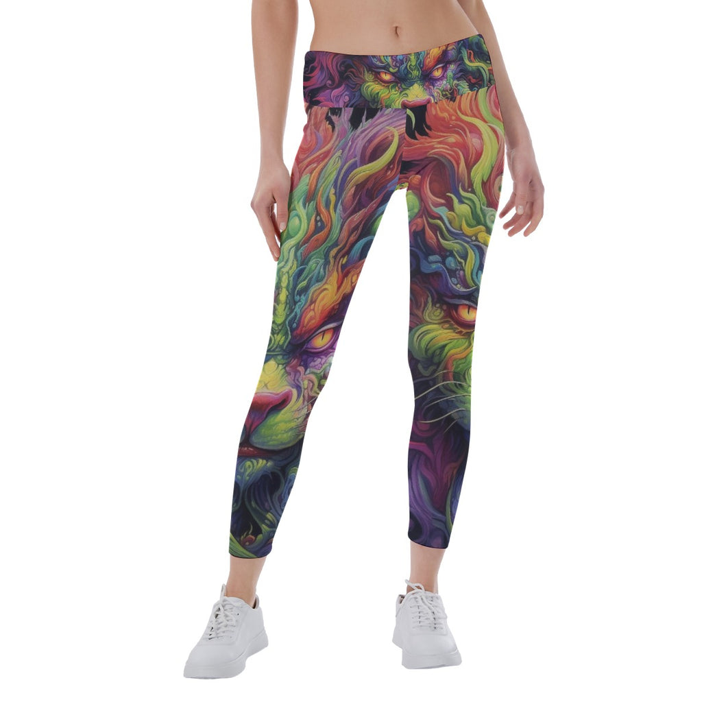All-Over Print Women's Yoga Leggings