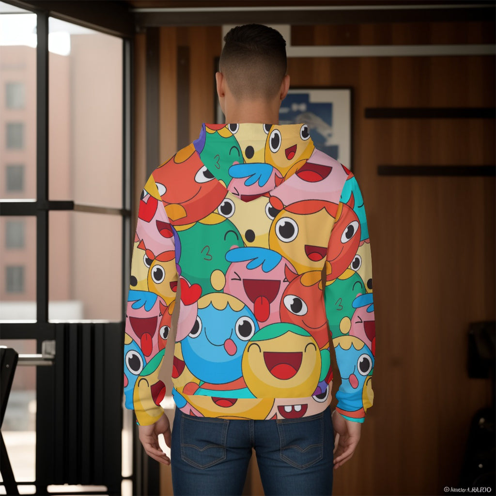 All-Over Print Men's Pullover Hoodie