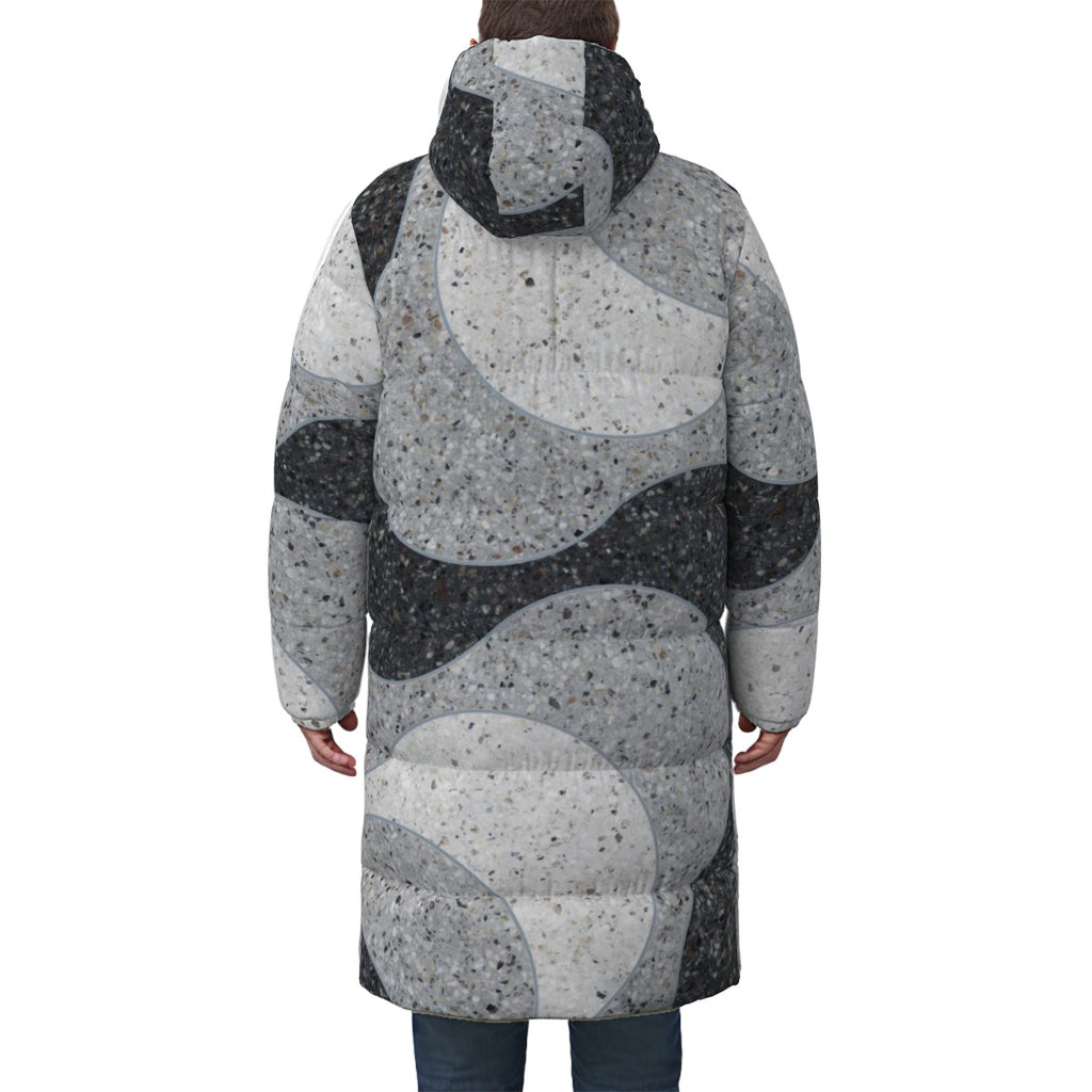 All-Over Print Unisex Long Down Jacket