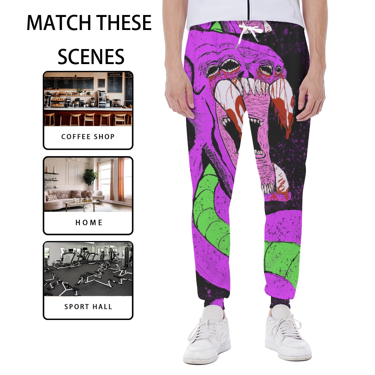 All-Over Print Men's Sweatpants
