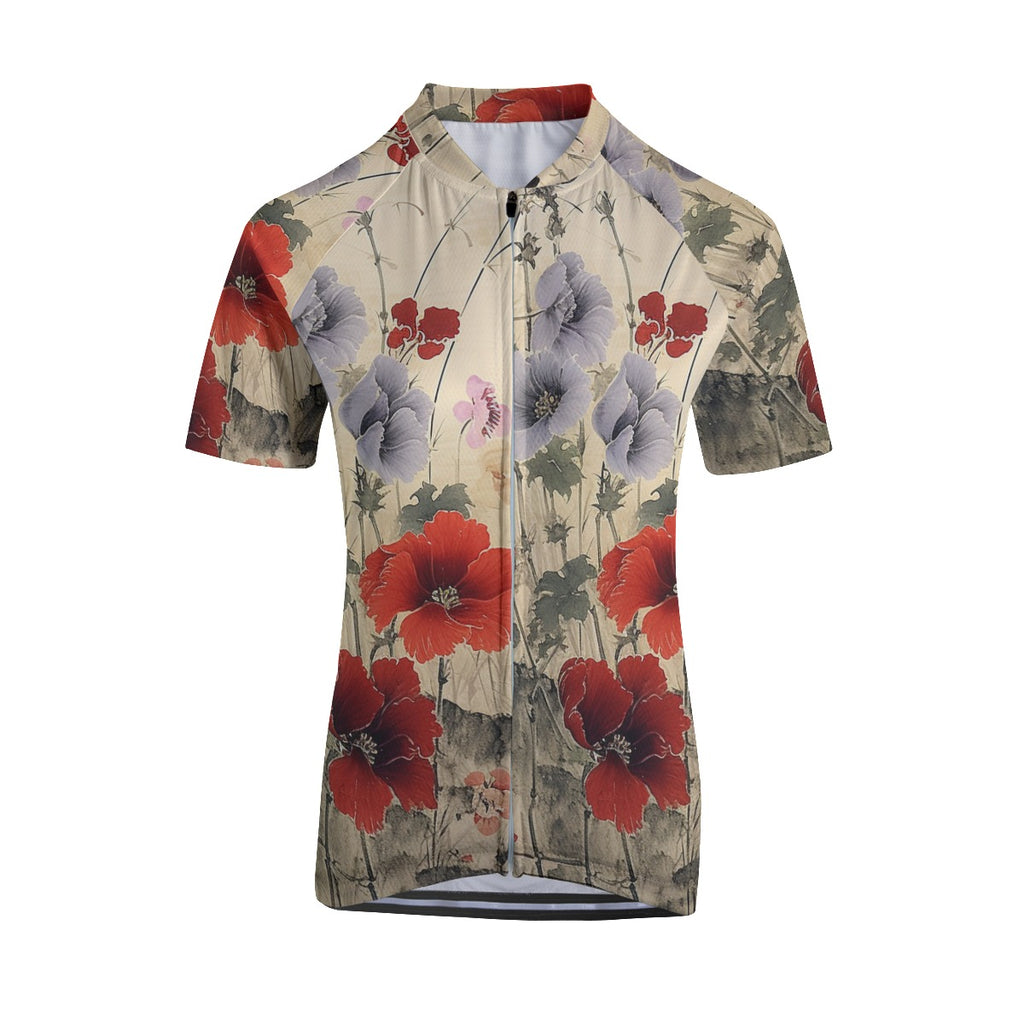 All-over Print  Women's Raglan Cycling Jersey