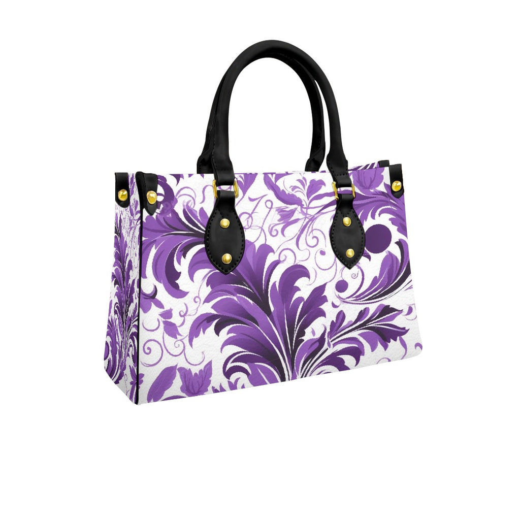 Women's Tote Bag With Black Handle