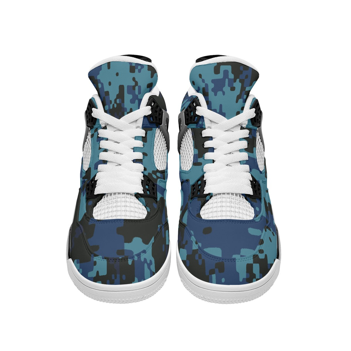 All-Over Print Men's Air Cushion Basketball Shoes