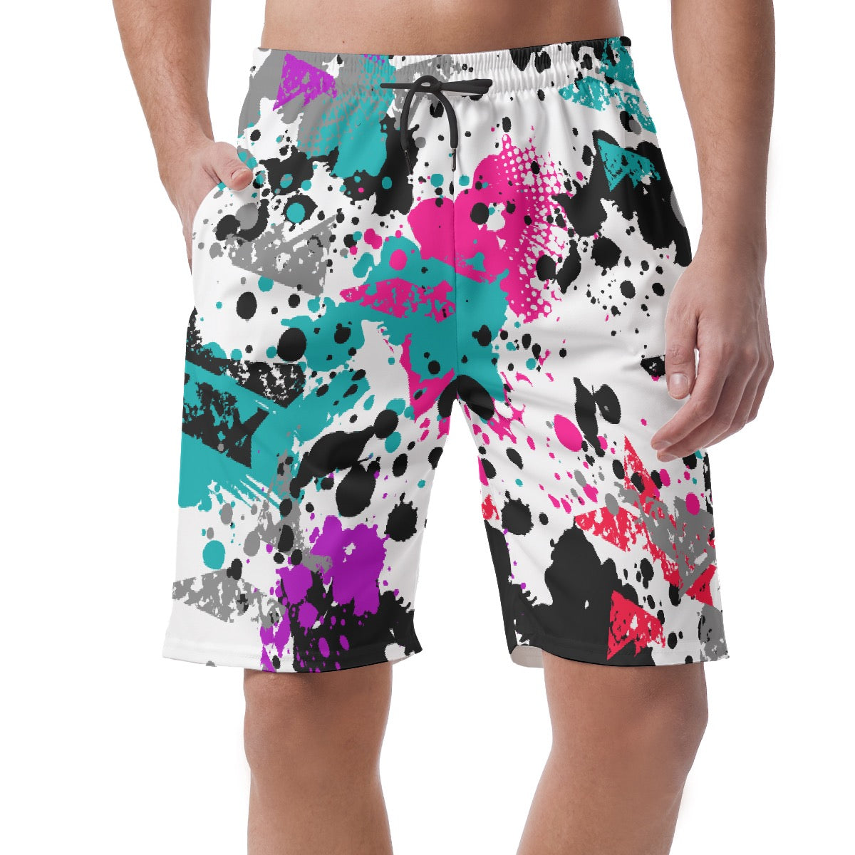 All-Over Print Men's Short Pants
