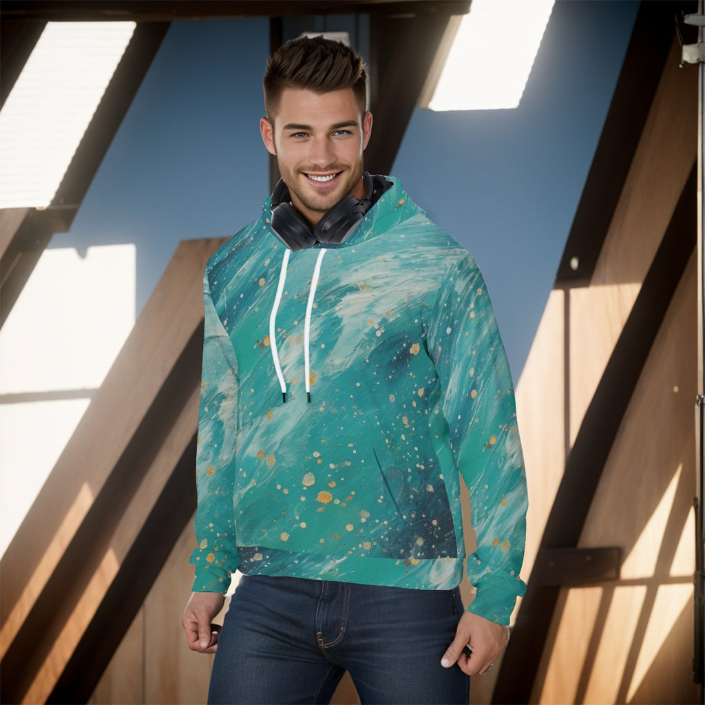All-Over Print Men's Pullover Hoodie