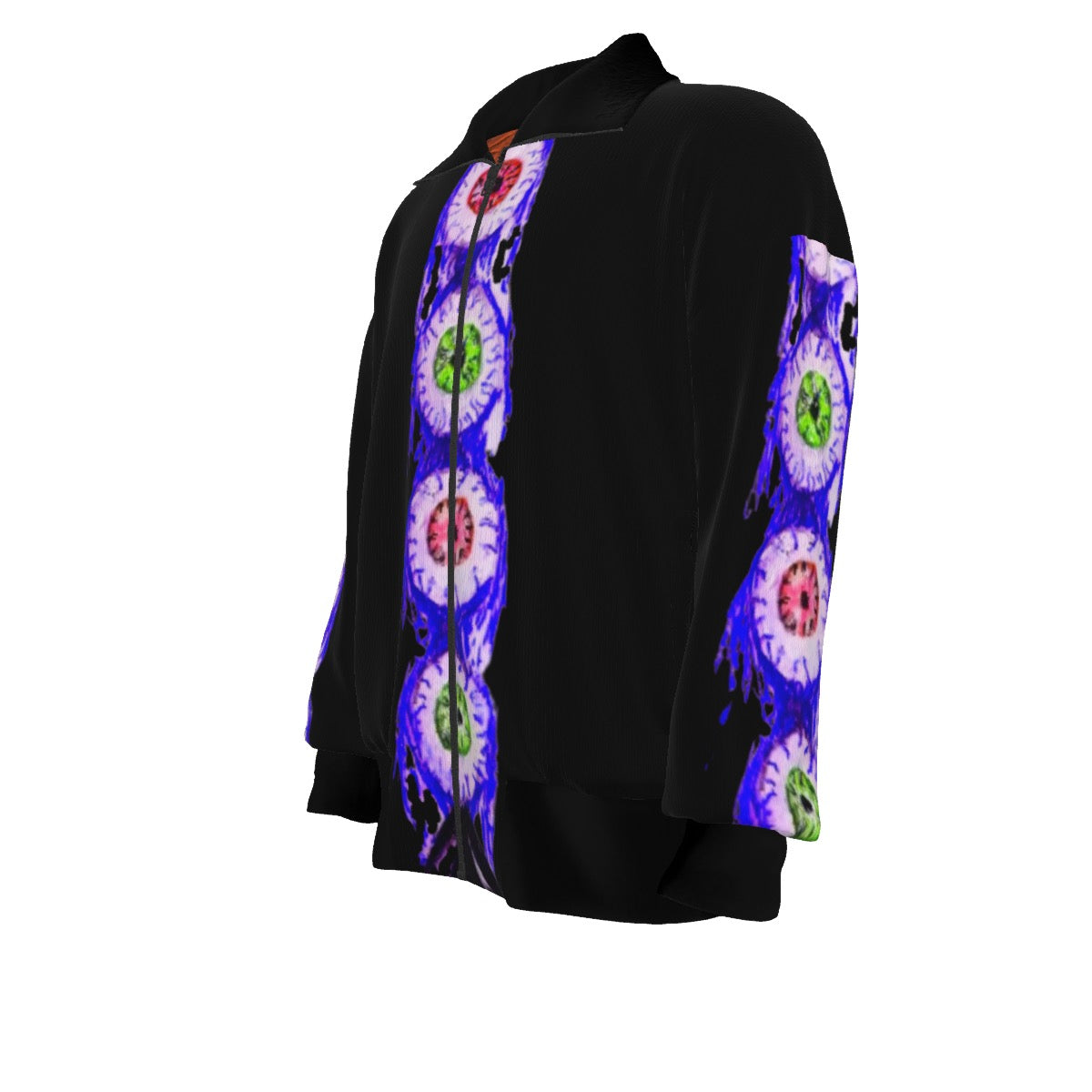 All-Over Print Unisex Knitted Fleece Lapel Outwear