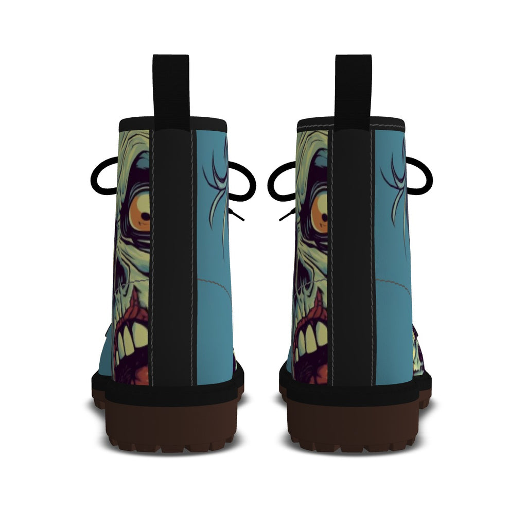 All-Over Print Men's Martin Short Boots