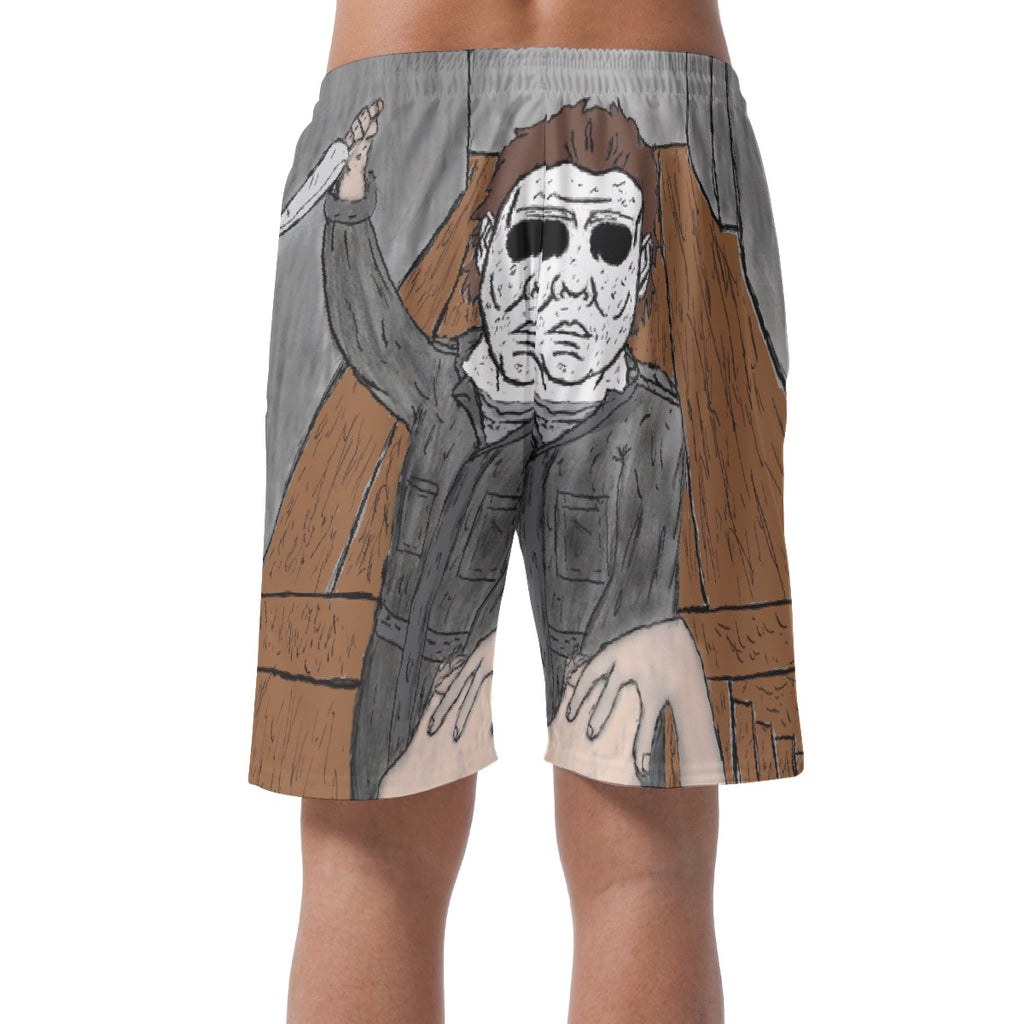 All-Over Print Men's Short Pants