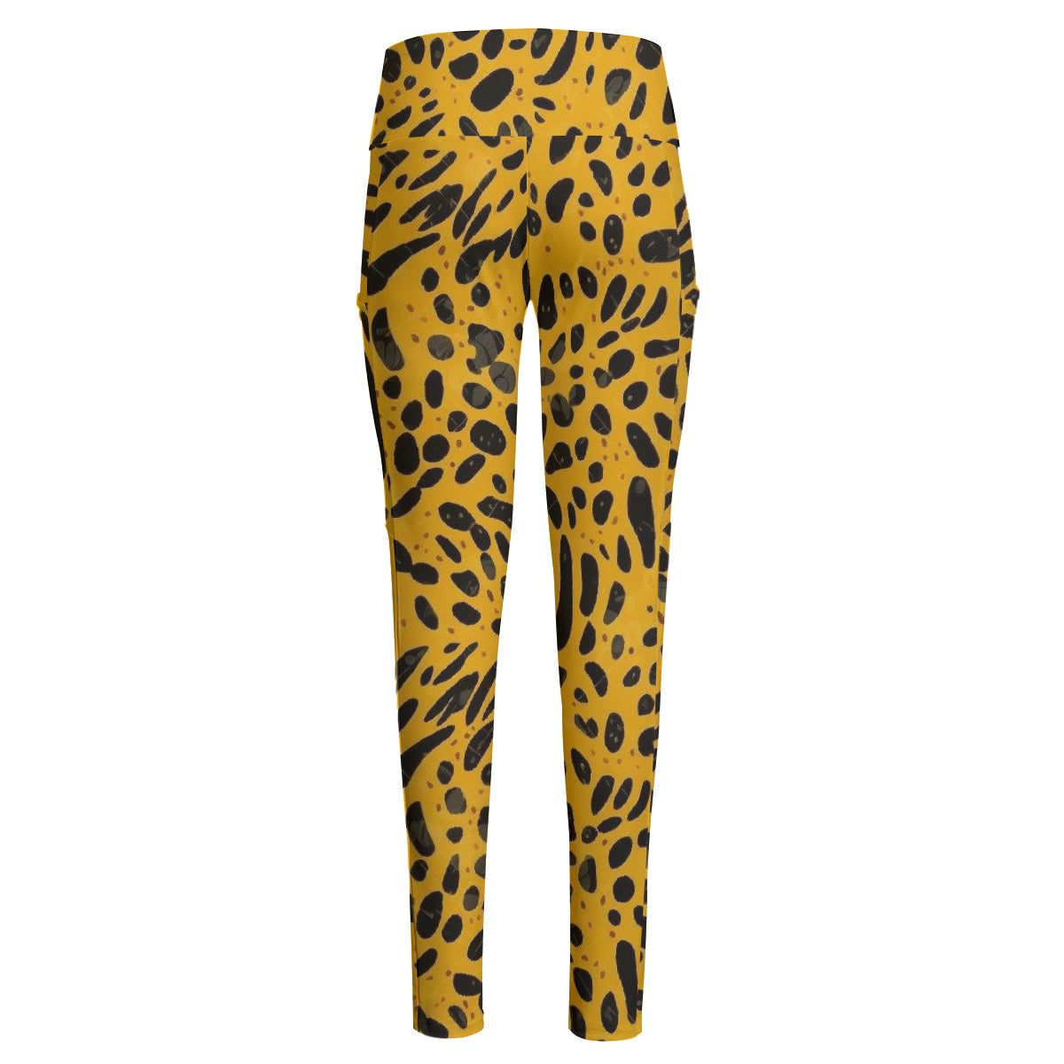 All-Over Print Women's High Waist Leggings With Side Pocket