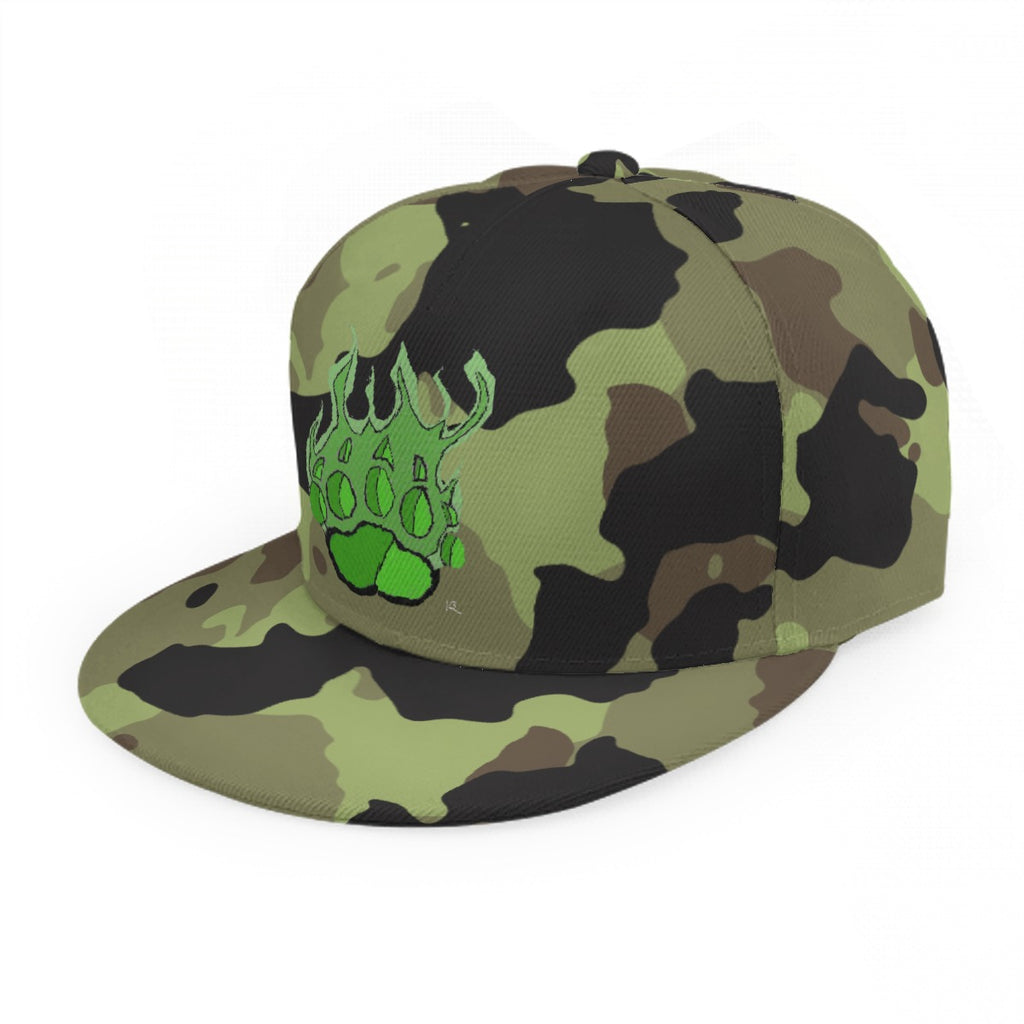 Baseball Cap With Flat Brim