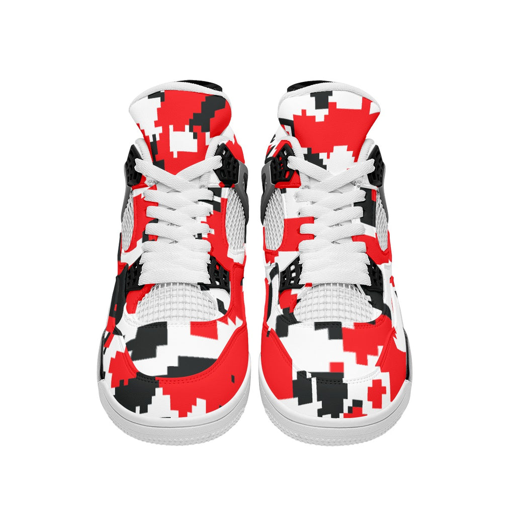 All-Over Print Men's Air Cushion Basketball Shoes