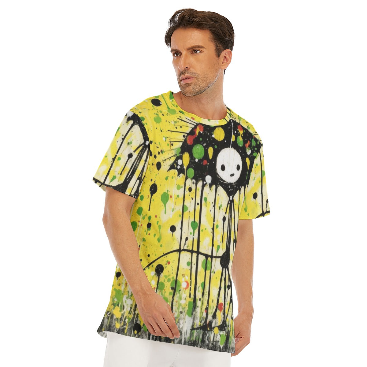 All-Over Print Men's O-Neck T-Shirt | 190GSM Cotton