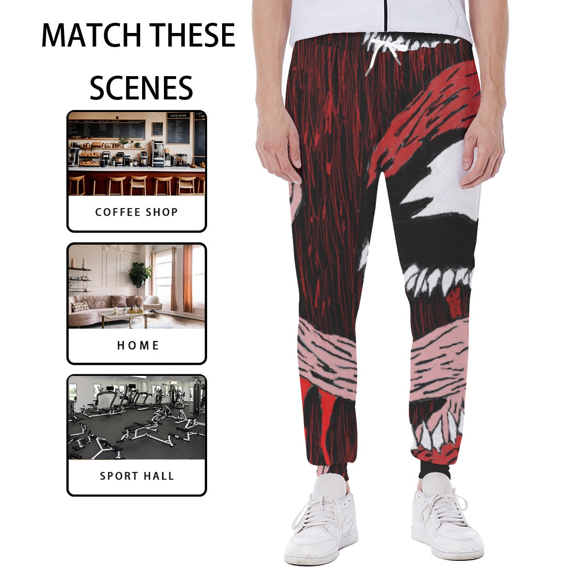 All-Over Print Men's Sweatpants