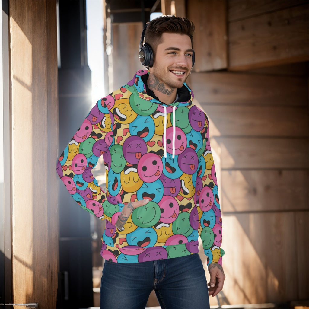 All-Over Print Men's Pullover Hoodie
