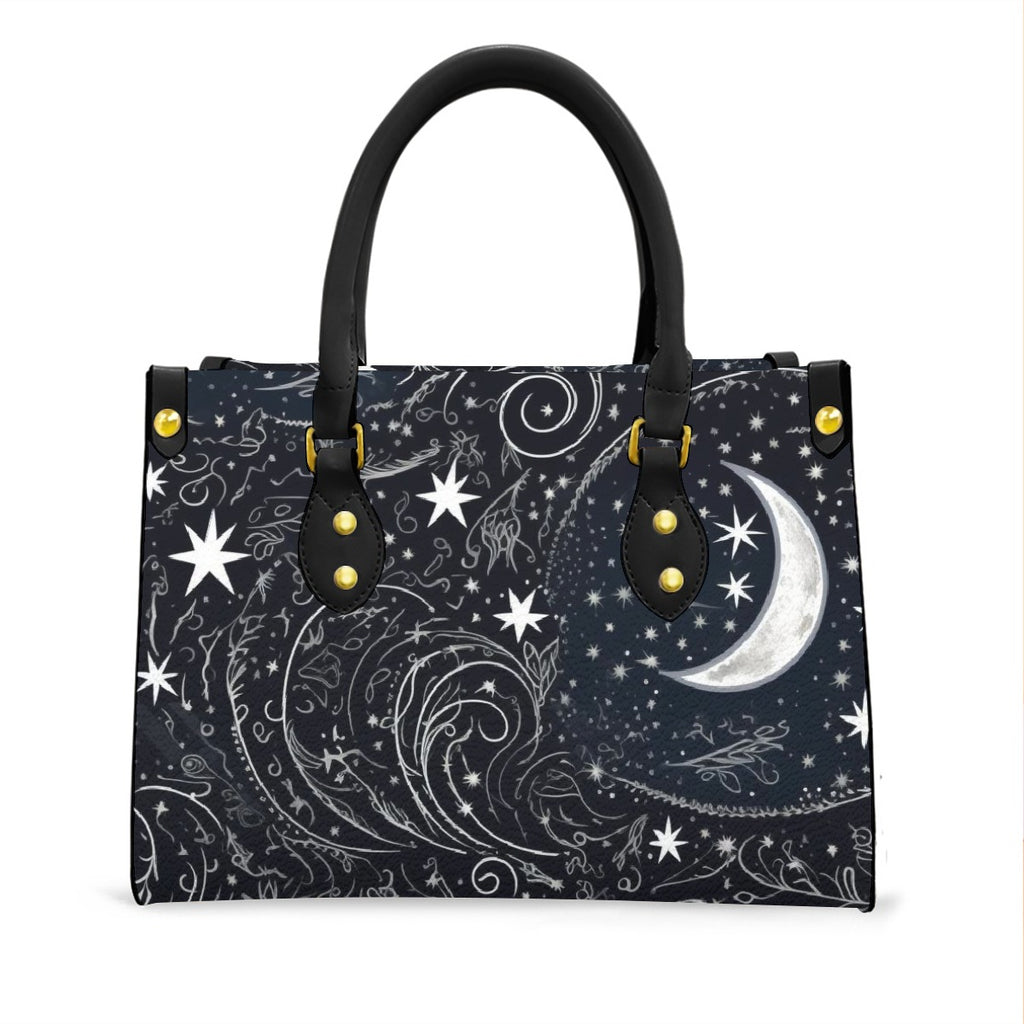 Women's Tote Bag With Black Handle