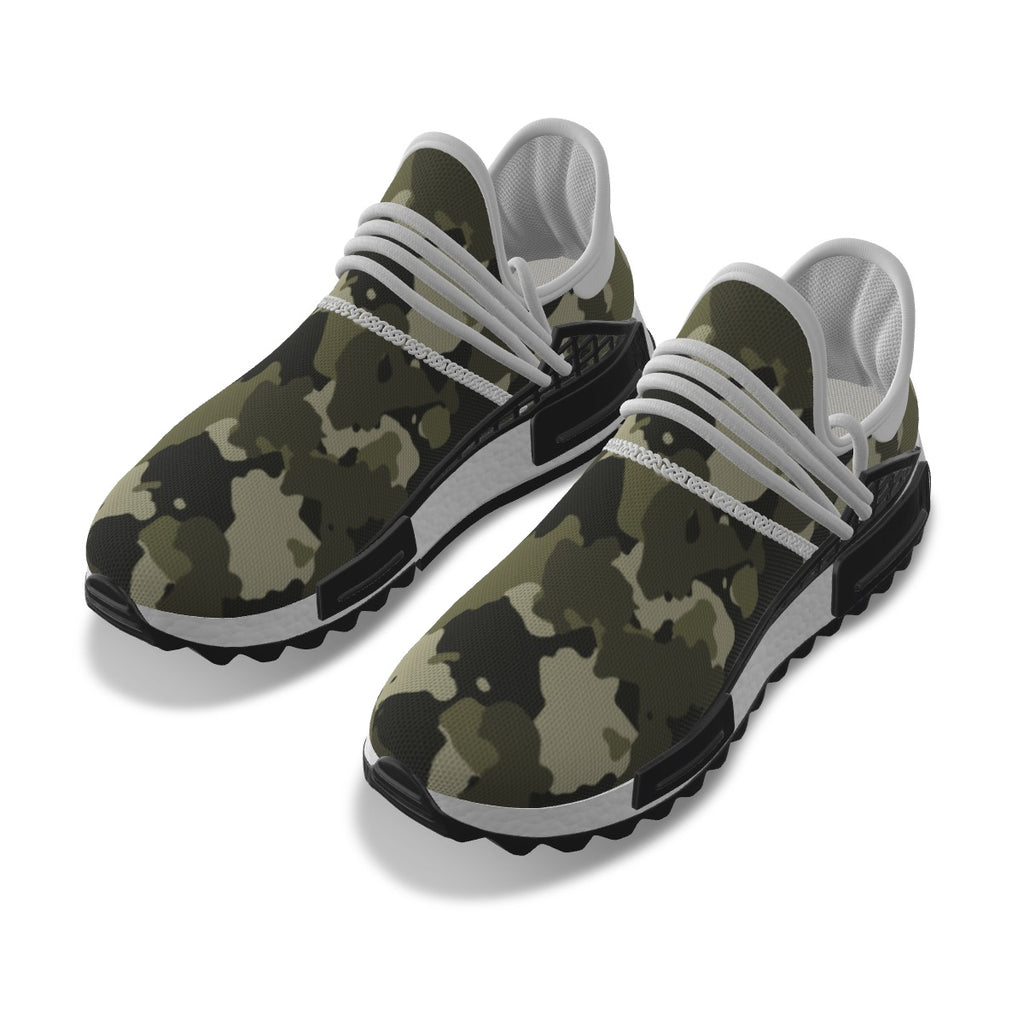 All-Over Print Men's Mesh Sneakers