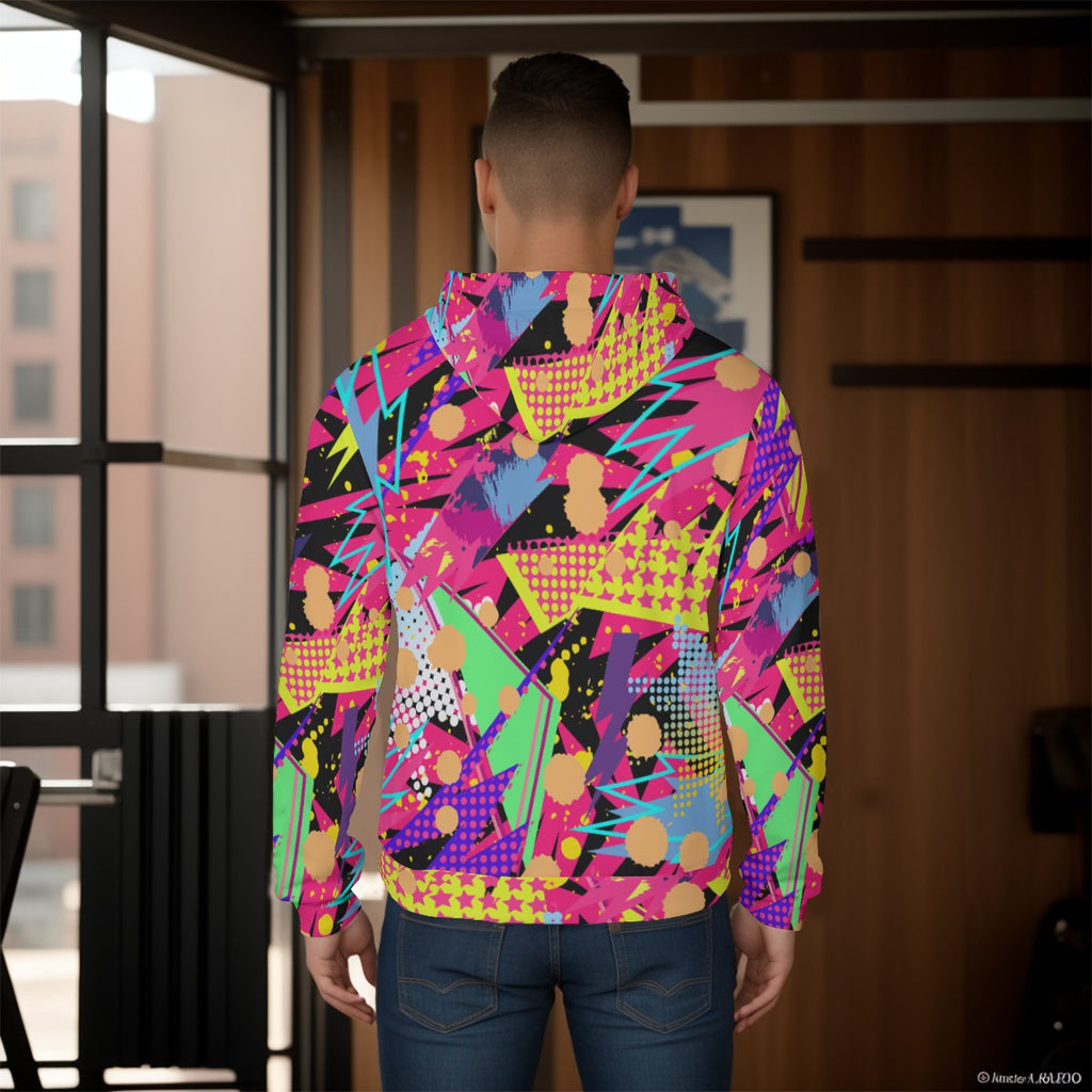 All-Over Print Men's Pullover Hoodie