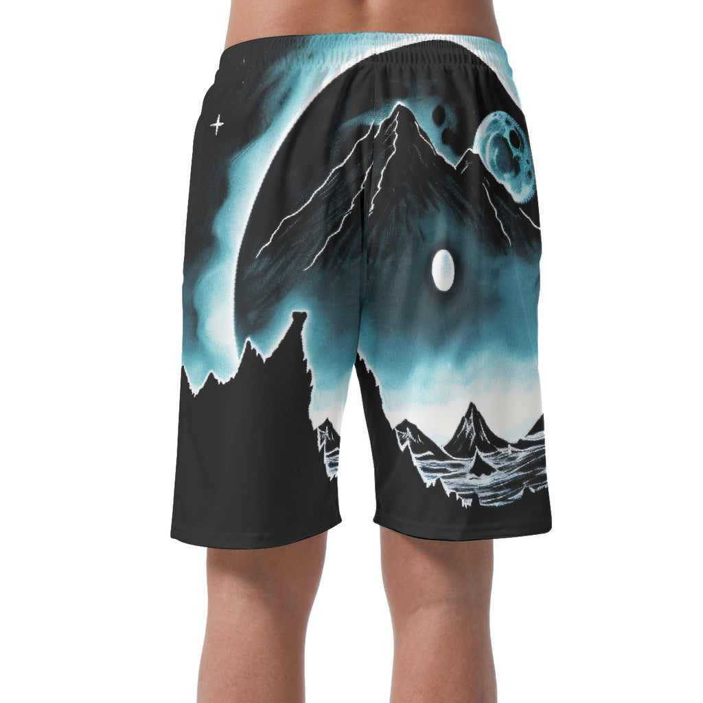 All-Over Print Men's Short Pants