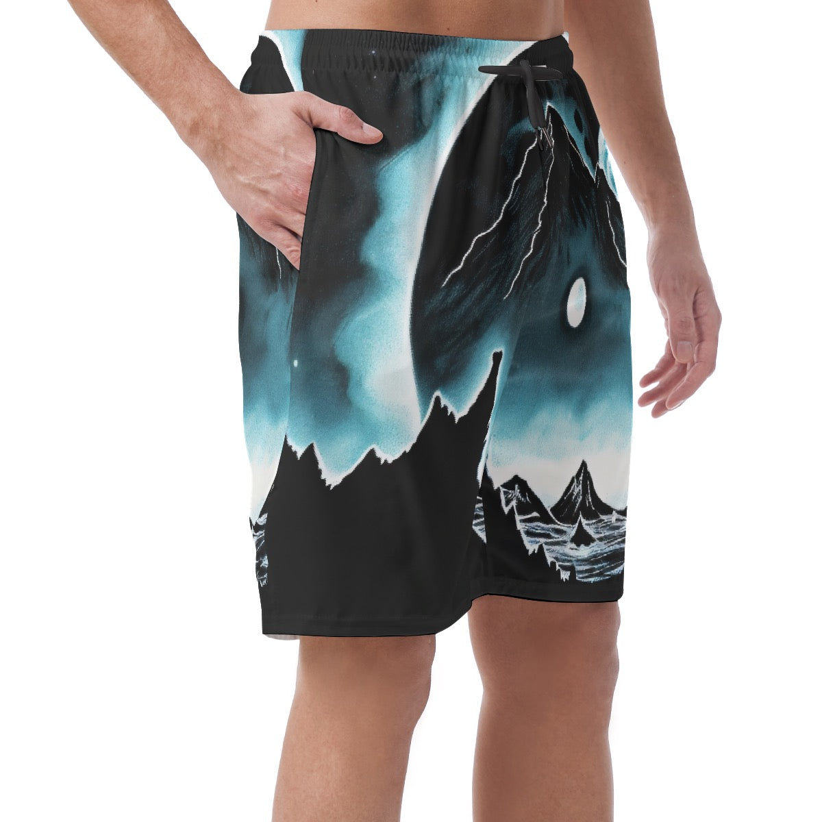 All-Over Print Men's Short Pants