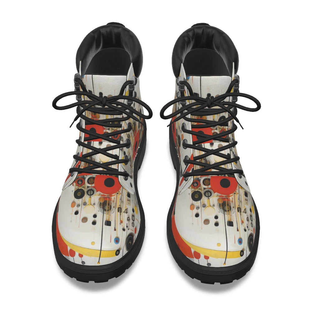 All-Over Print Men's Short Boots