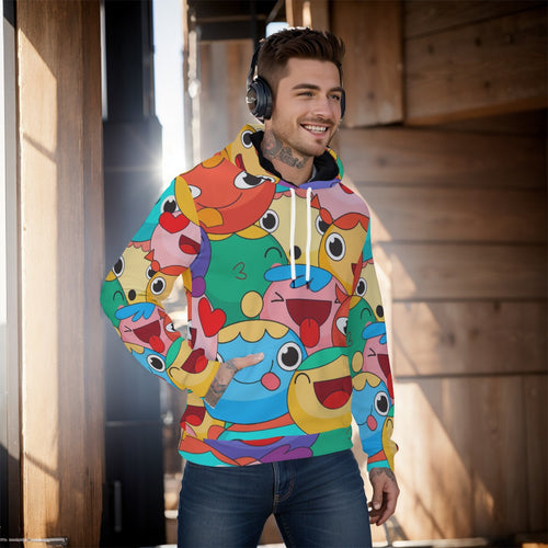 All-Over Print Men's Pullover Hoodie